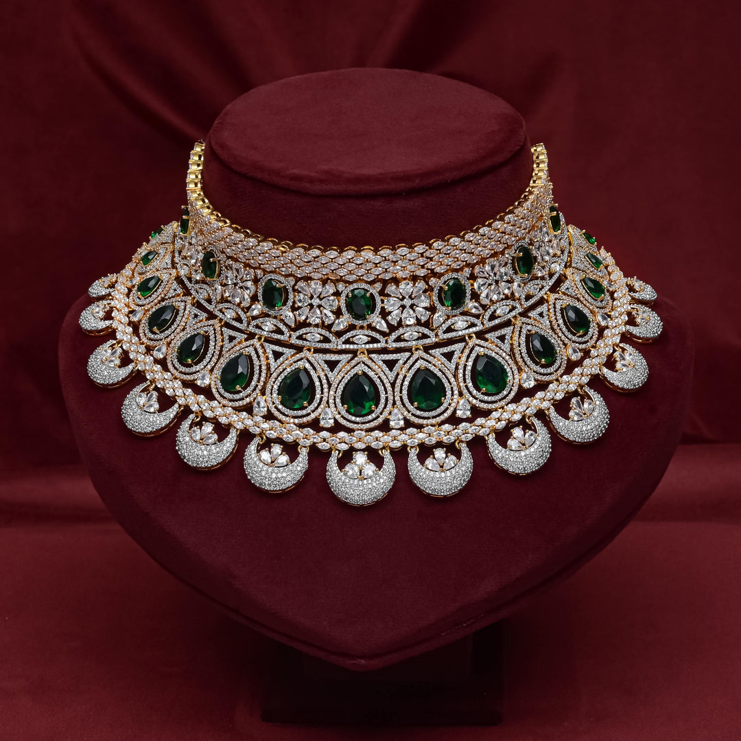 CZ Emerald Choker