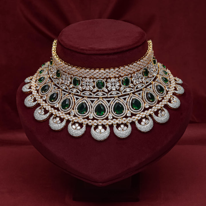 CZ Emerald Choker