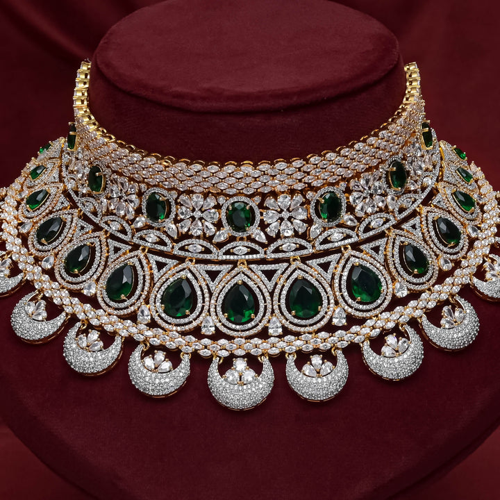 CZ Emerald Choker