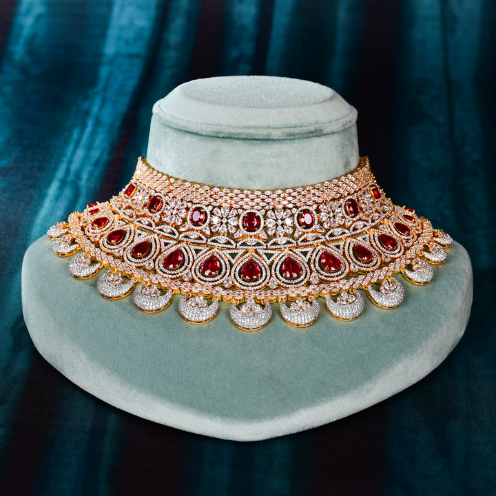 CZ Ruby Choker