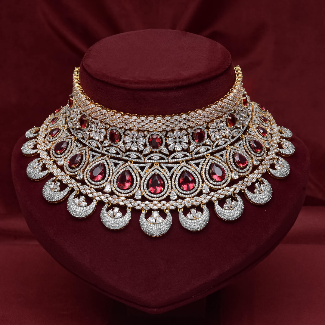 CZ Ruby Choker
