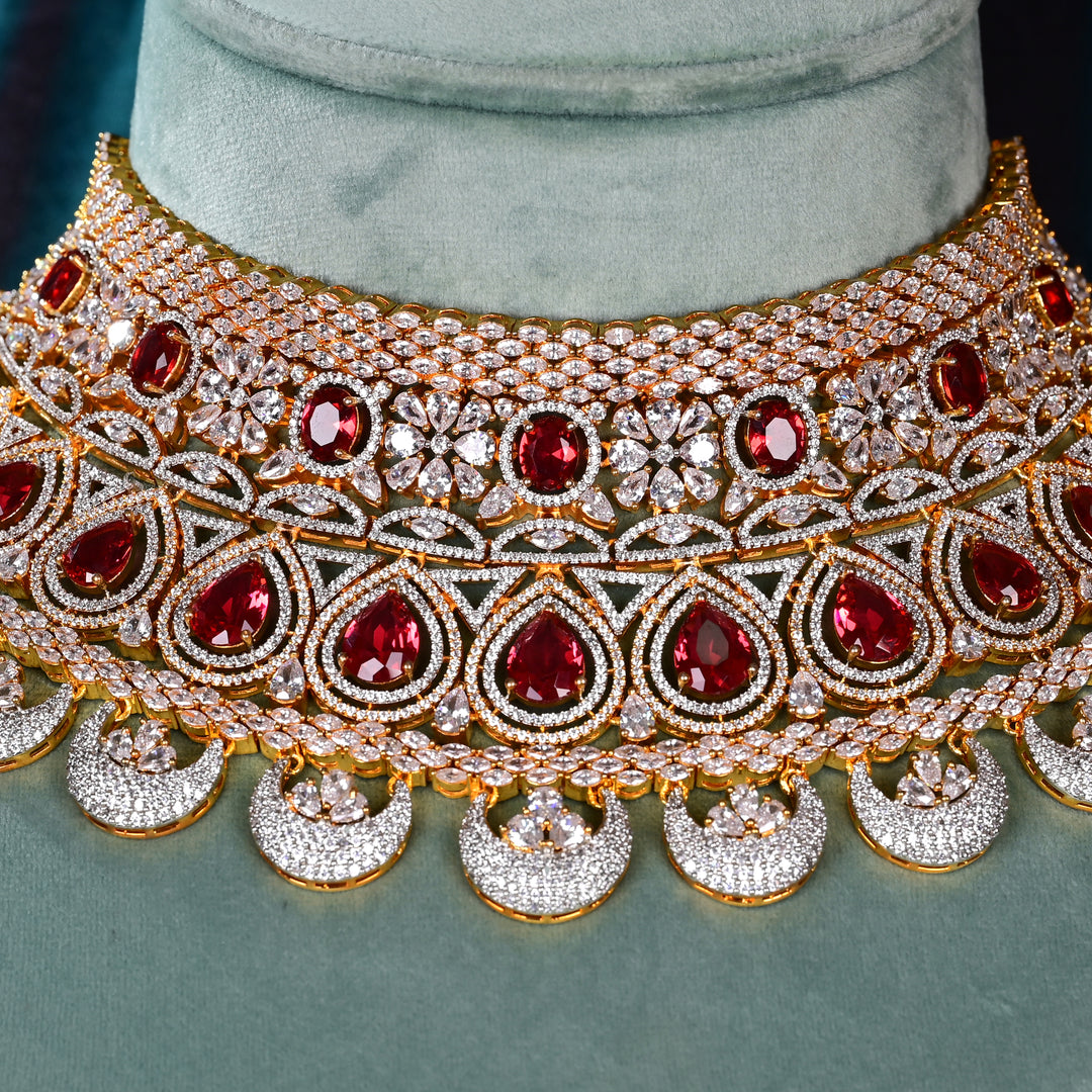 CZ Ruby Choker