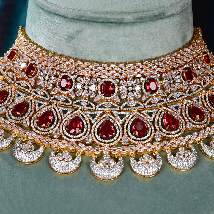 CZ Ruby Choker