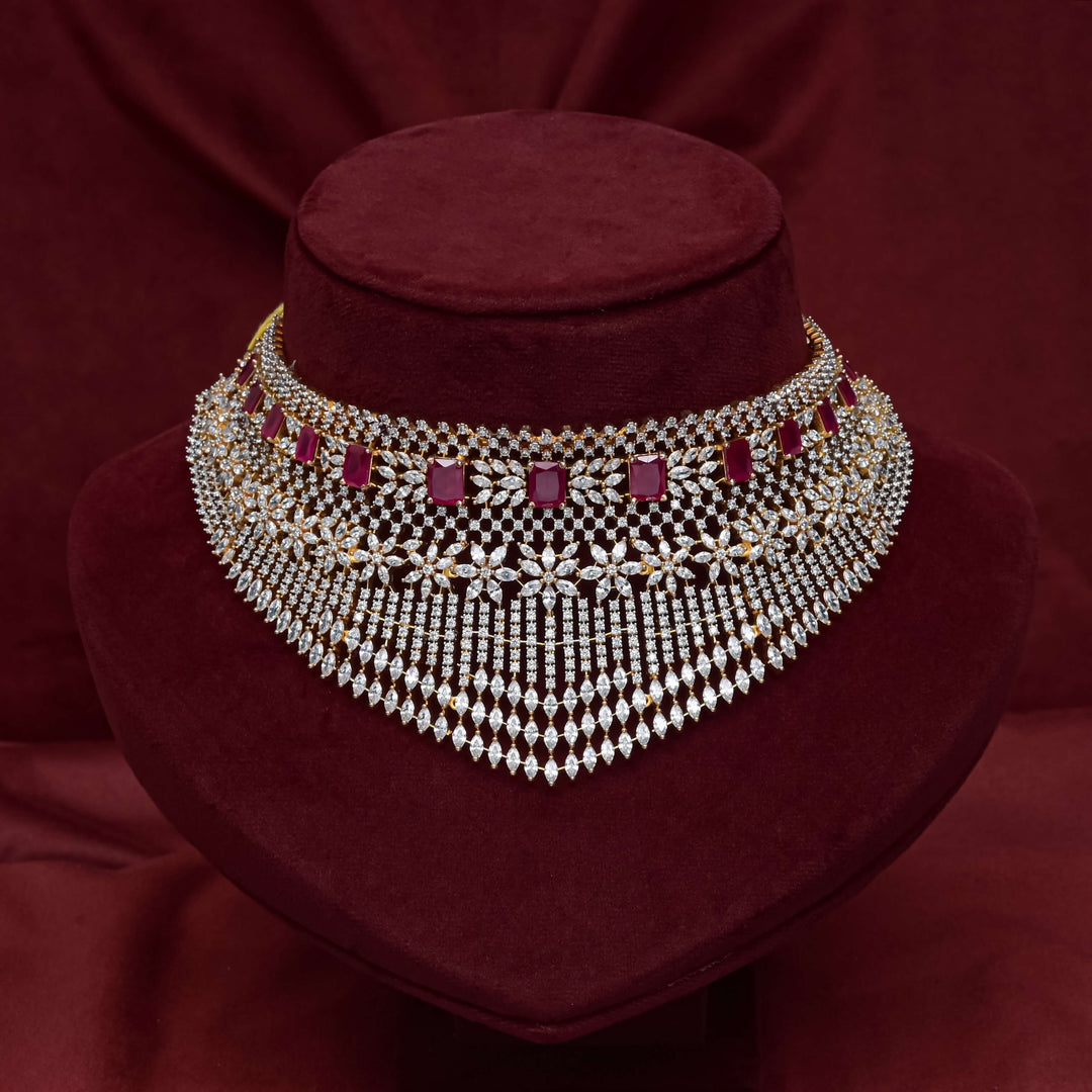 CZ Ruby Choker