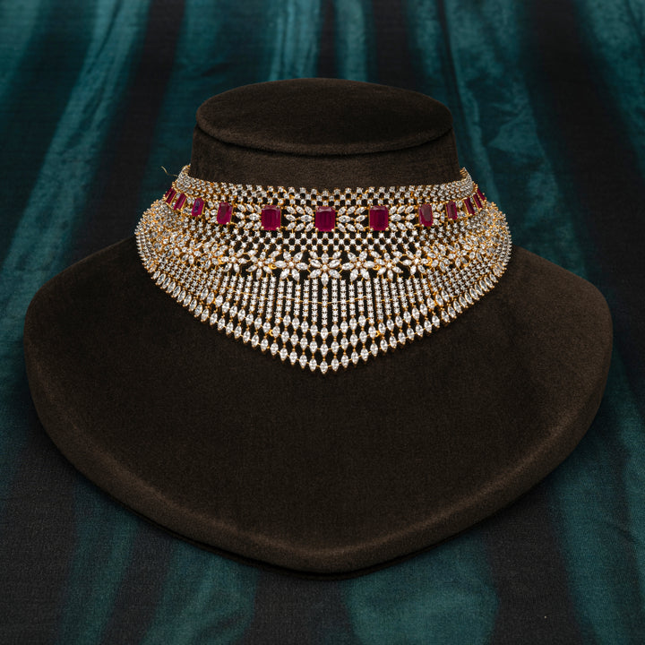 CZ Ruby Choker