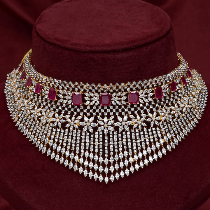 CZ Ruby Choker