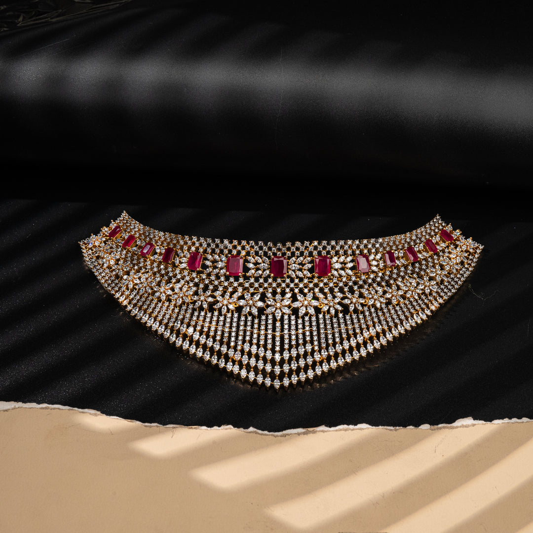 CZ Ruby Choker