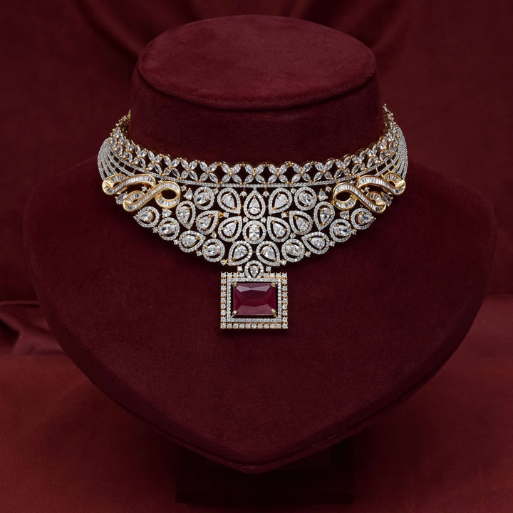 CZ Ruby Choker