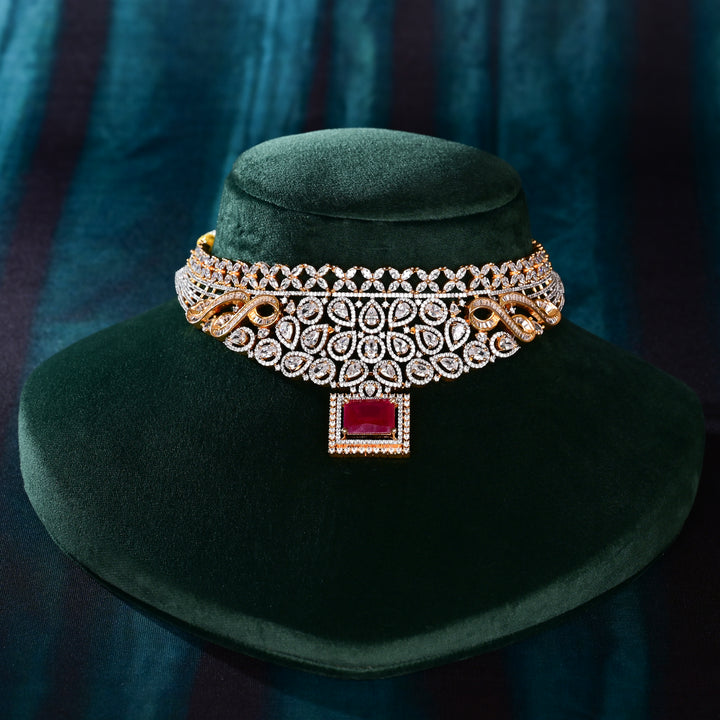 CZ Ruby Choker