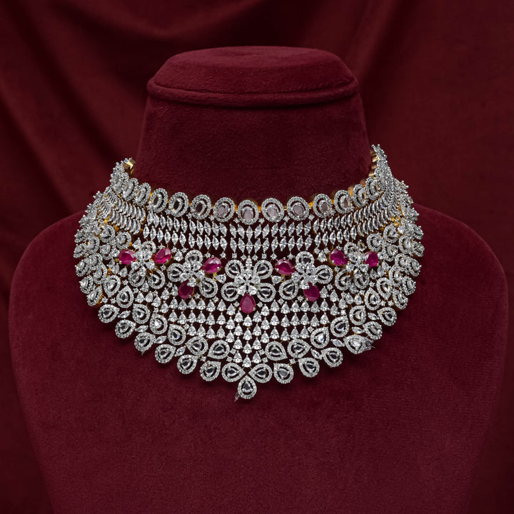 CZ Ruby Choker