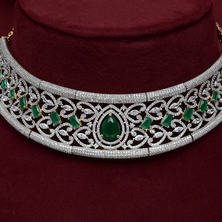 CZ Emerald Choker