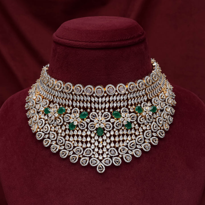 CZ Emerald Choker