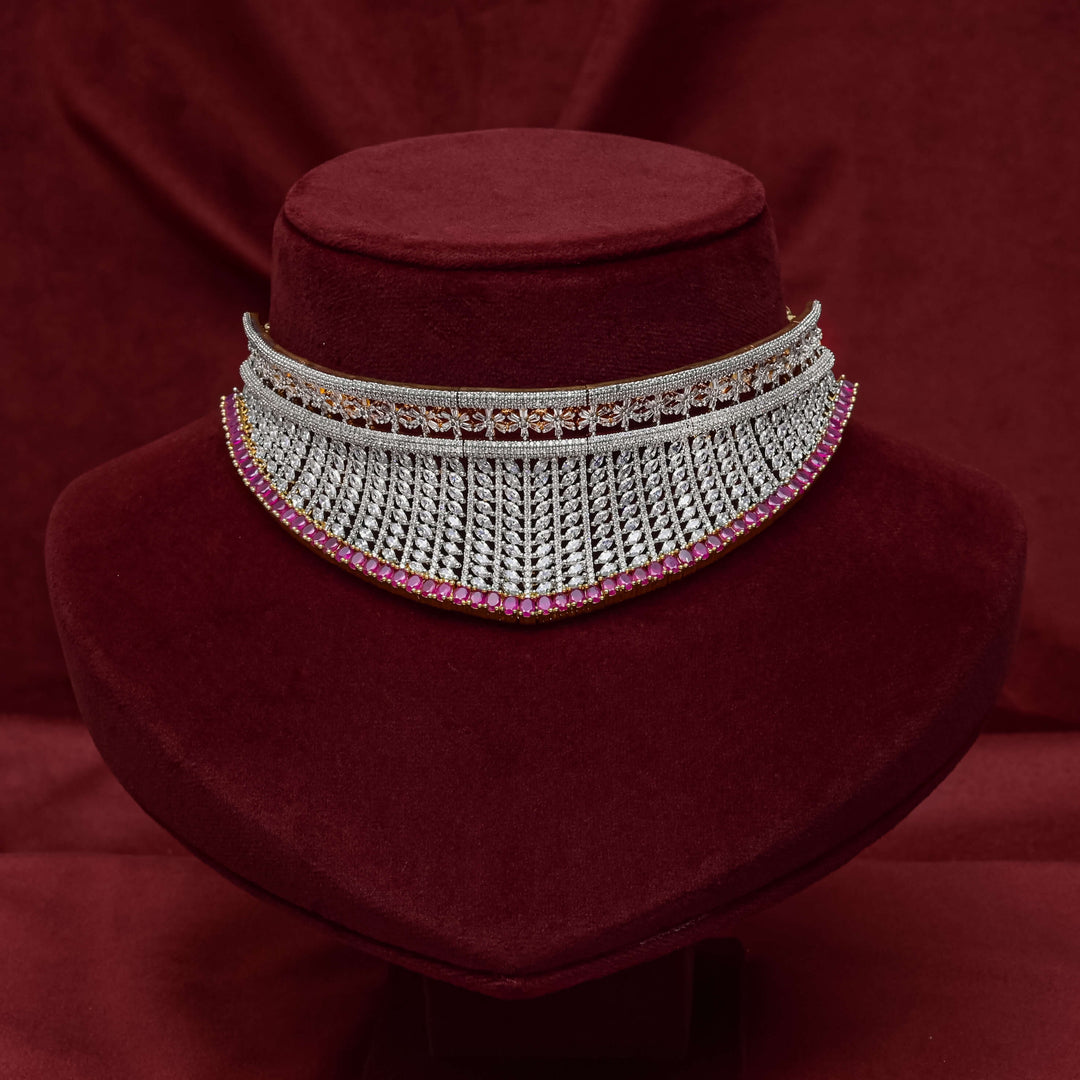 CZ Ruby Choker