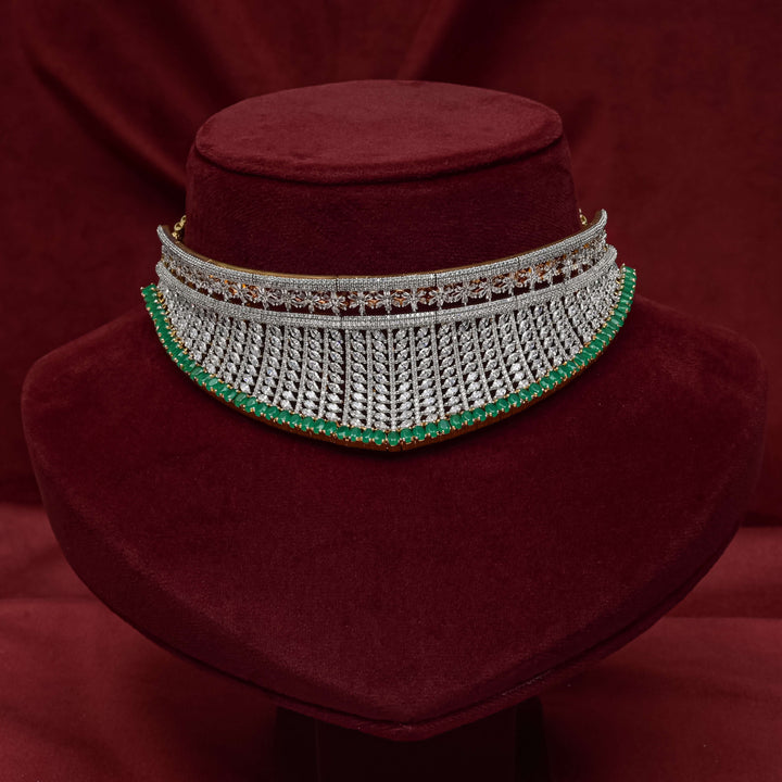 CZ Emerald Choker