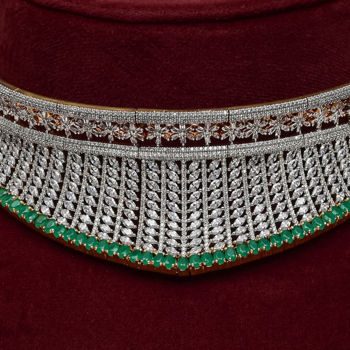 CZ Emerald Choker