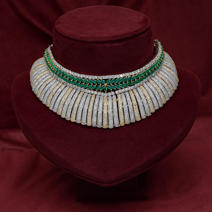 CZ Emerald Choker