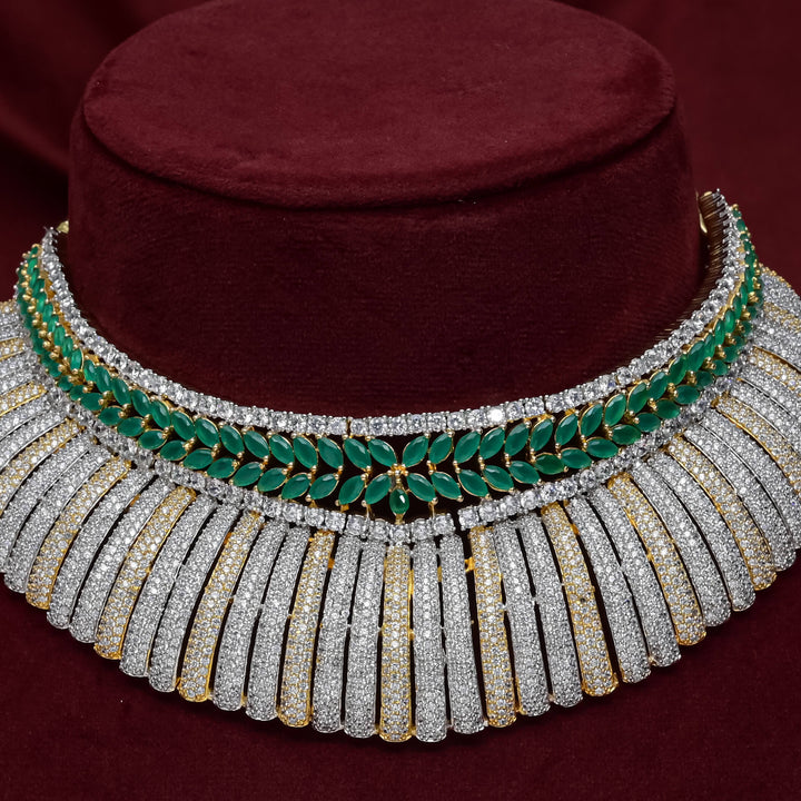 CZ Emerald Choker