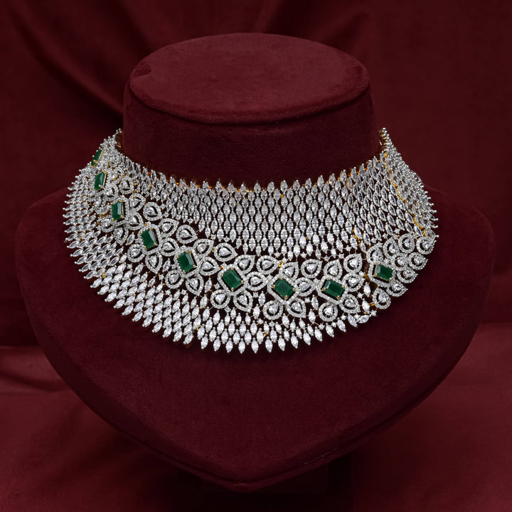 CZ Emerald Choker