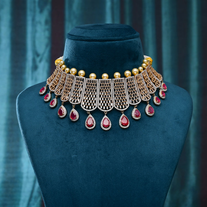 CZ Ruby Choker