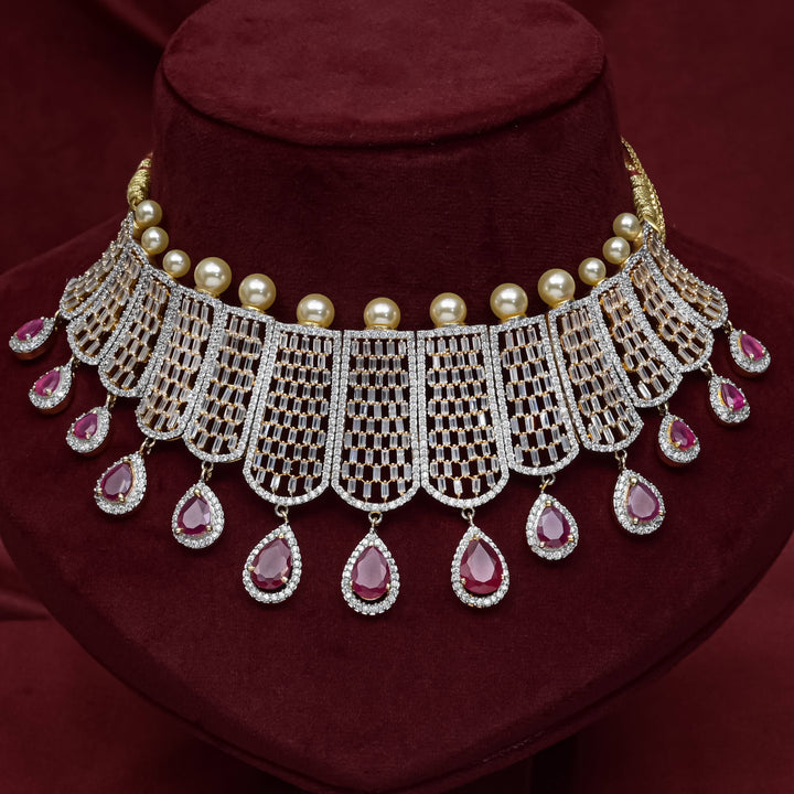 CZ Ruby Choker