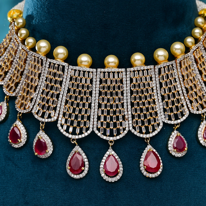 CZ Ruby Choker