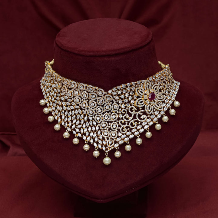 CZ Ruby Choker