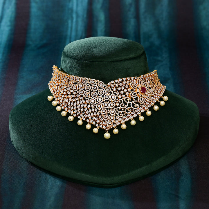 CZ Ruby Choker