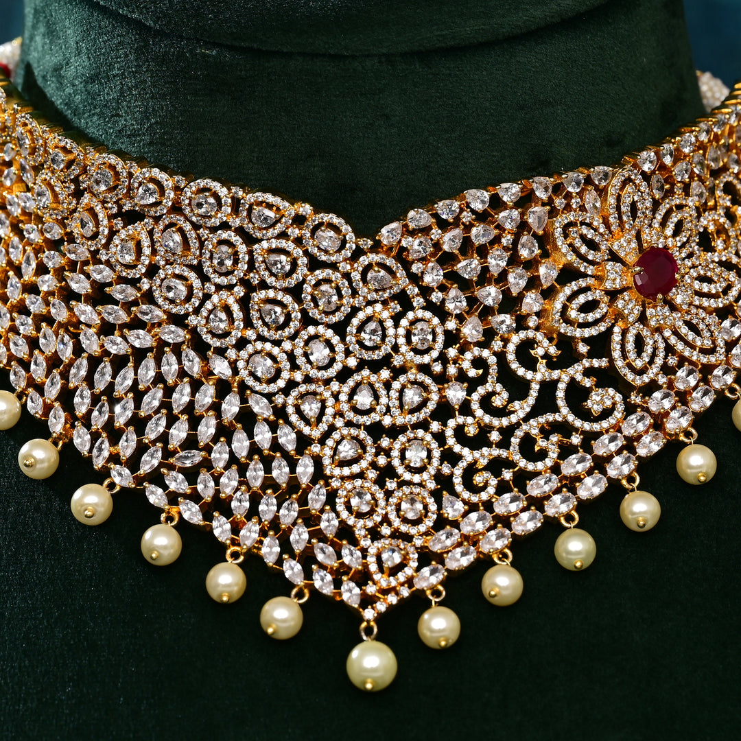 CZ Ruby Choker