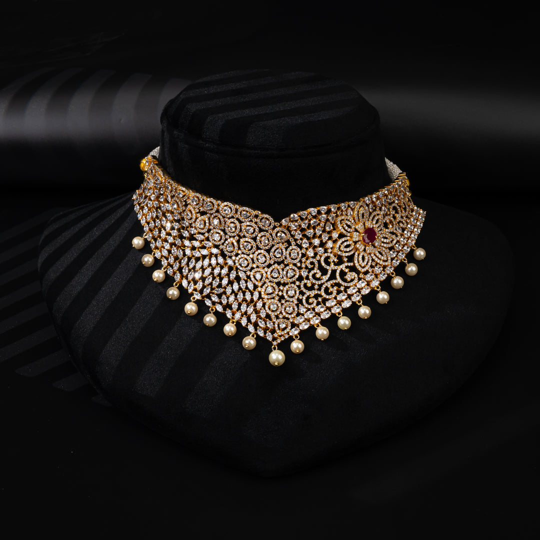 CZ Ruby Choker