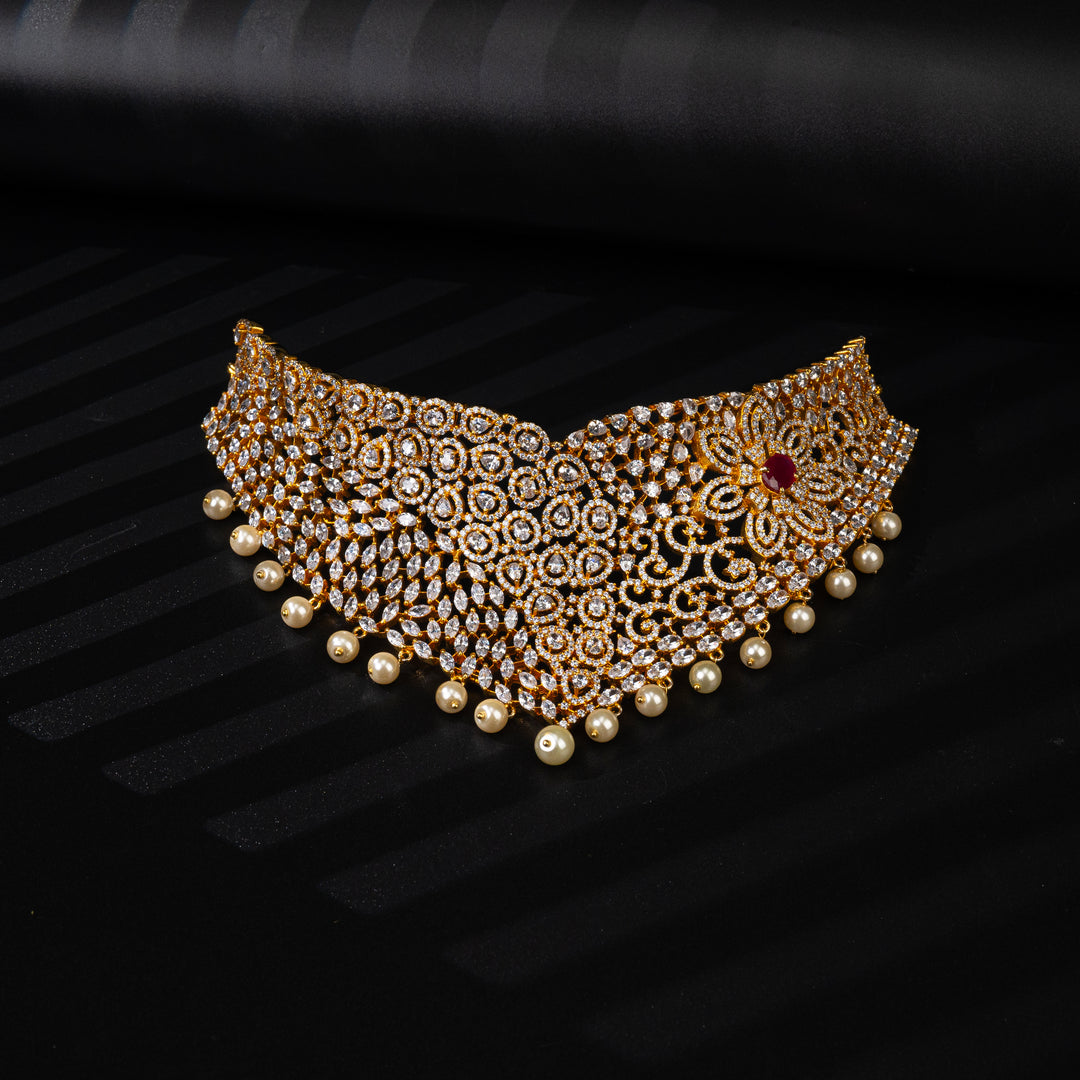 CZ Ruby Choker
