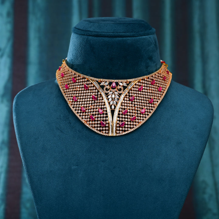 CZ Ruby Choker