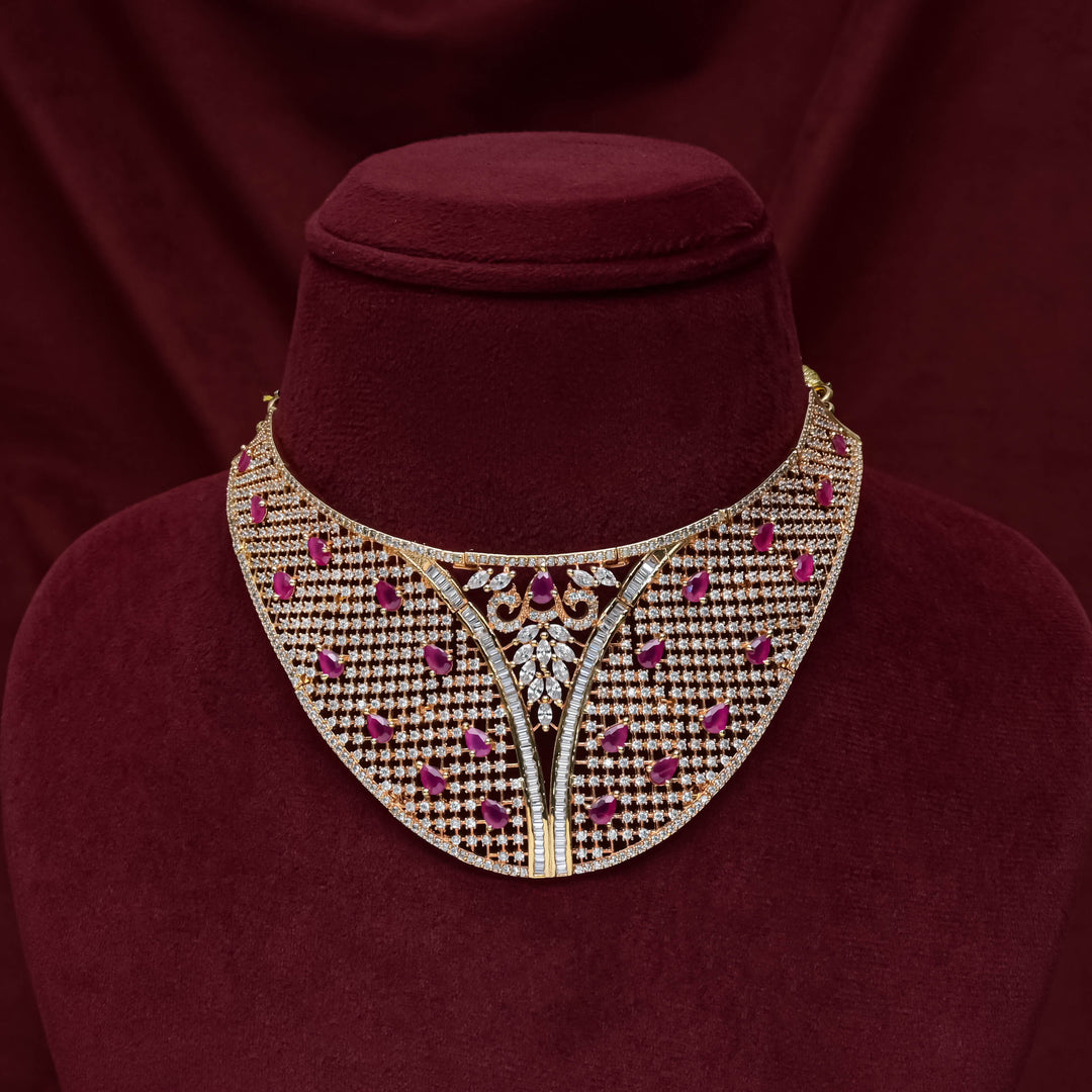 CZ Ruby Choker