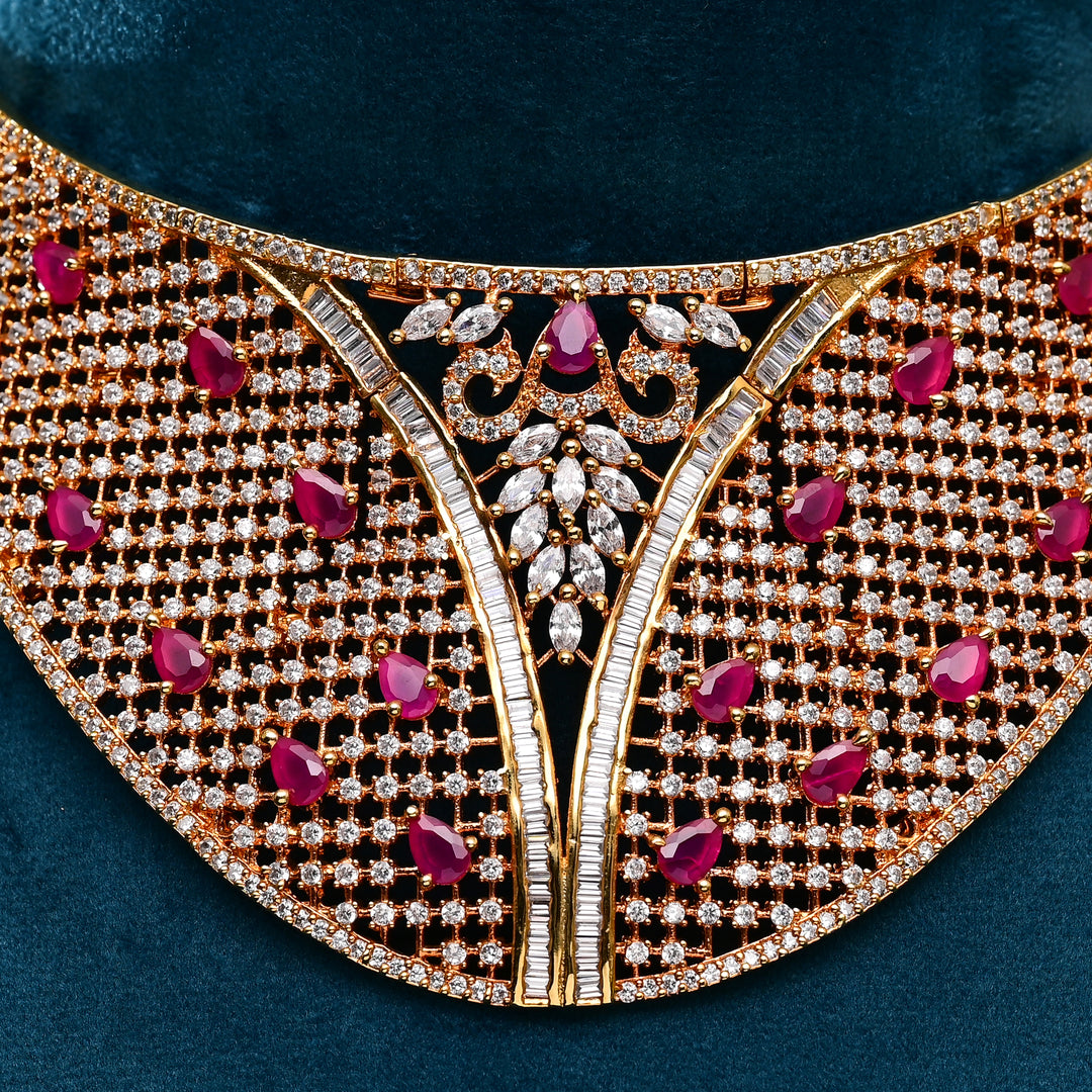 CZ Ruby Choker
