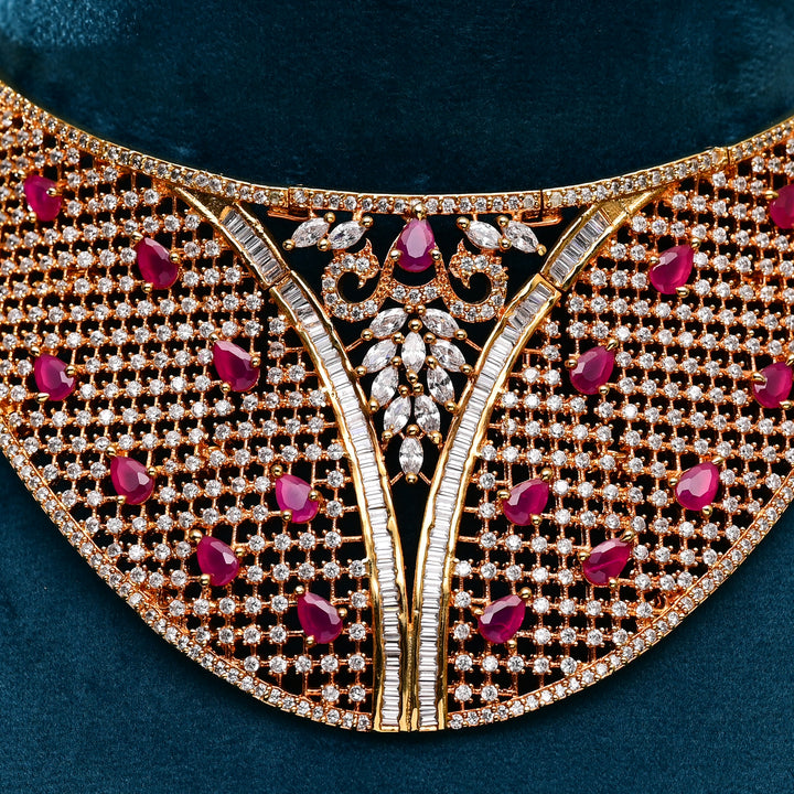 CZ Ruby Choker