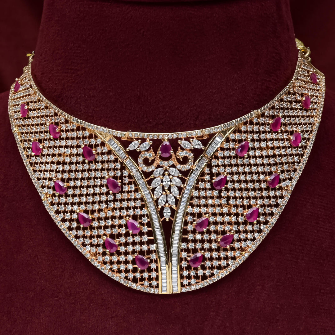 CZ Ruby Choker