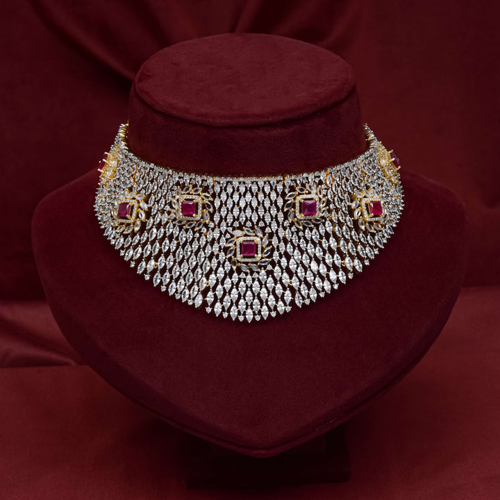 CZ Ruby Choker