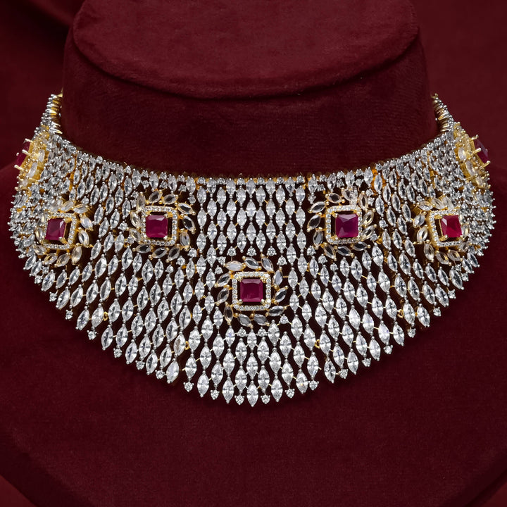 CZ Ruby Choker