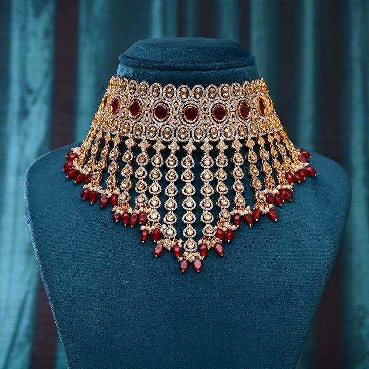 CZ Polki Choker