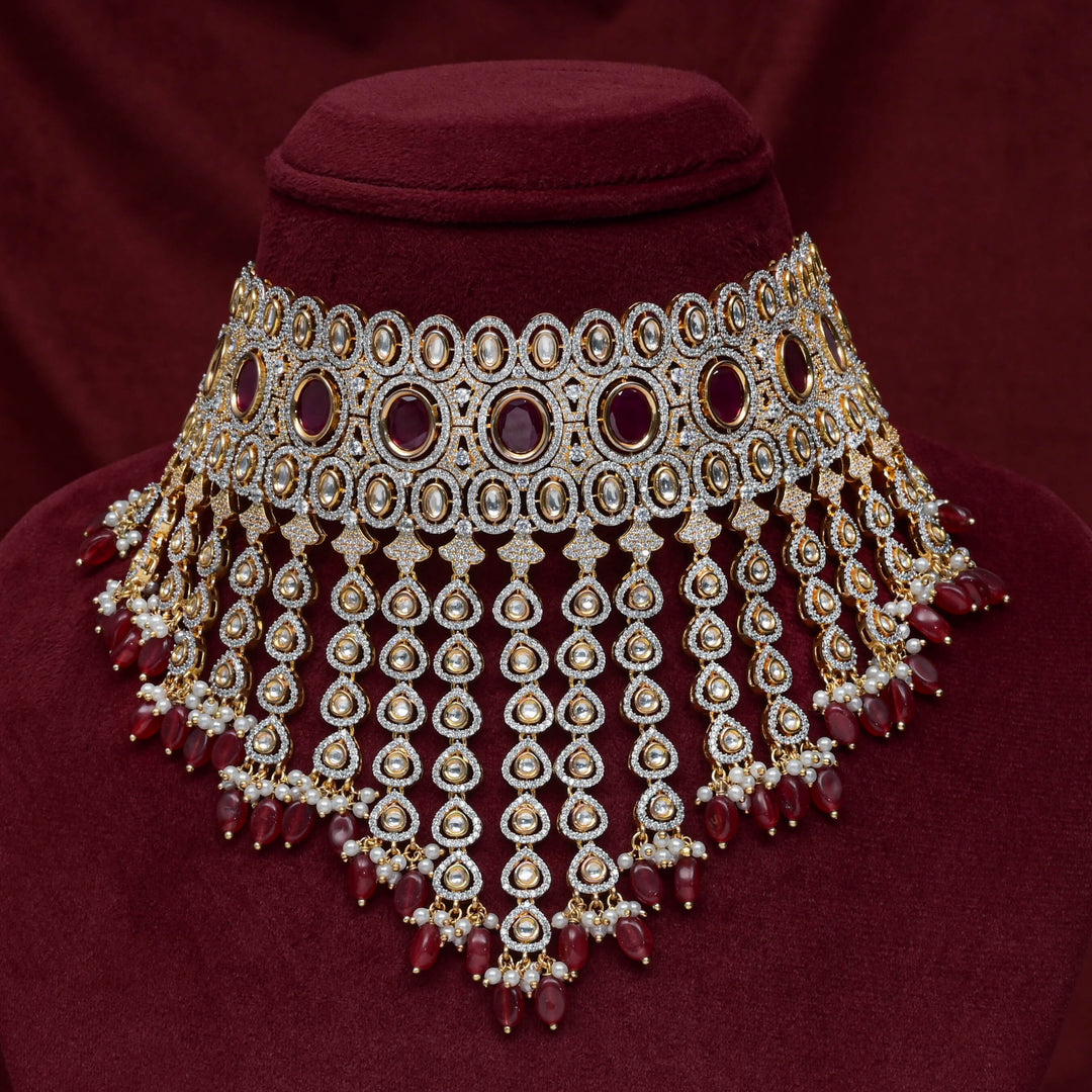 CZ Polki Choker
