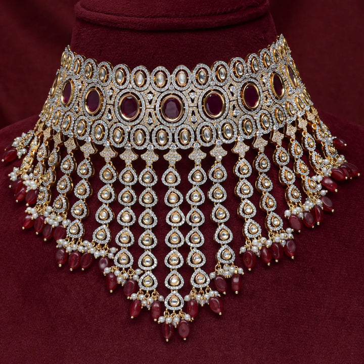 CZ Polki Choker