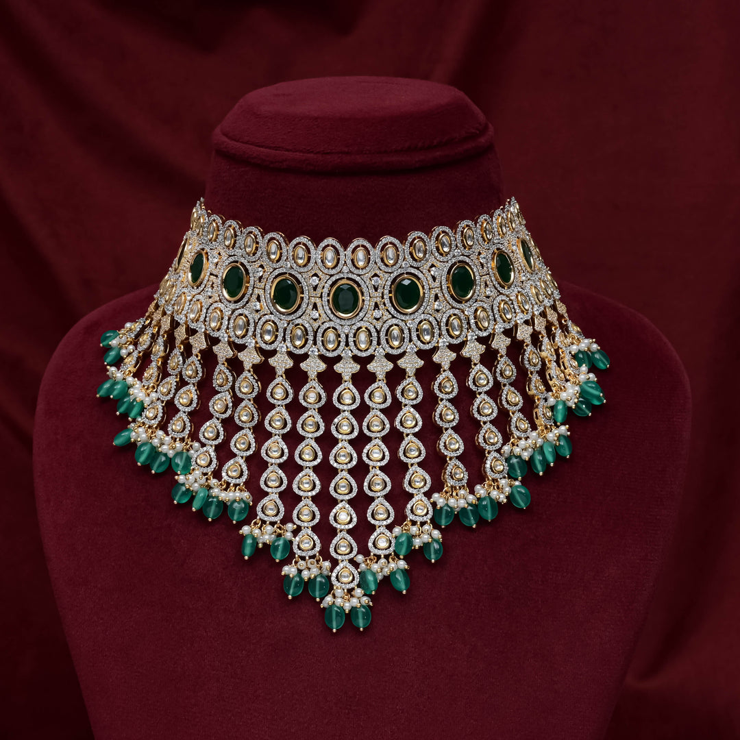 CZ Polki Choker