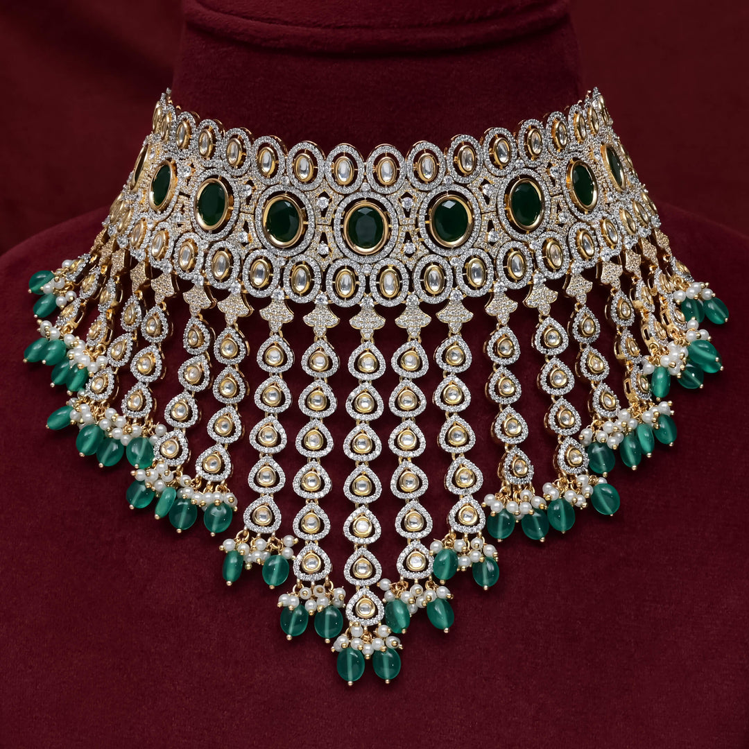 CZ Polki Choker