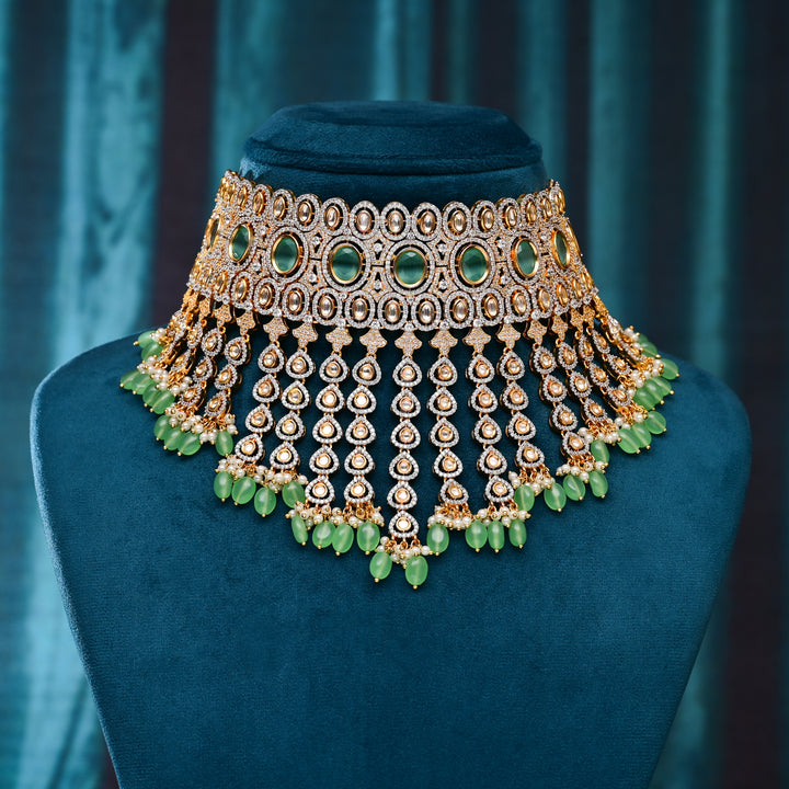 CZ Polki Choker