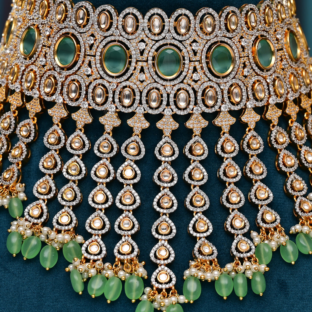 CZ Polki Choker