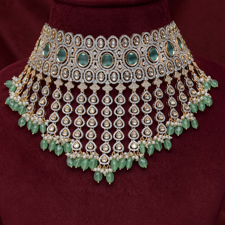 CZ Polki Choker