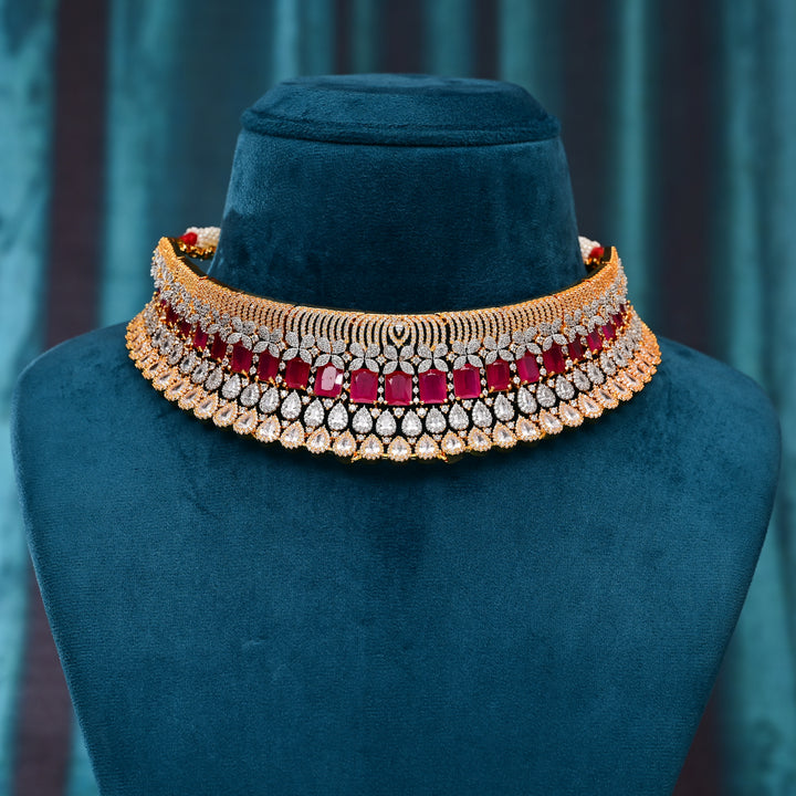 CZ Ruby Choker