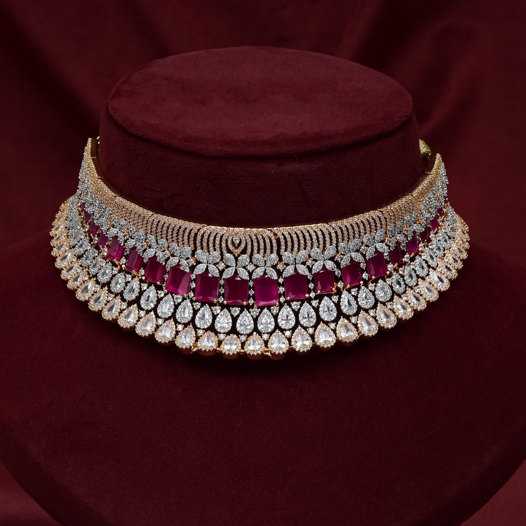 CZ Ruby Choker