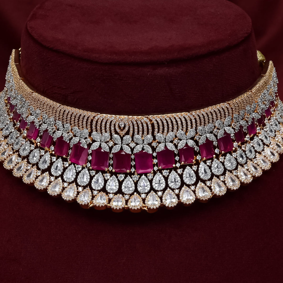 CZ Ruby Choker