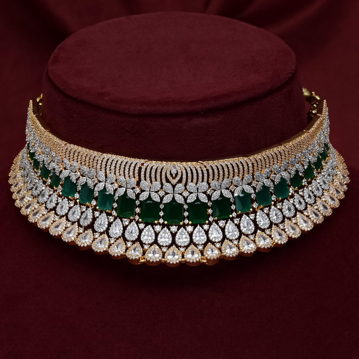 CZ Emerald Choker