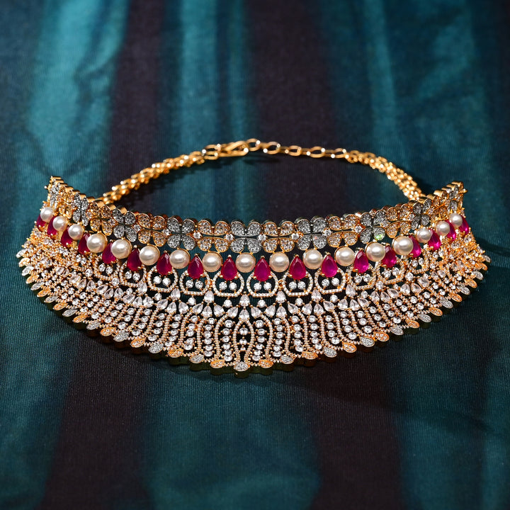 CZ Ruby Choker